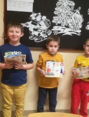 Udział naszych uczniów w akcji „Dziel się uśmiechem”