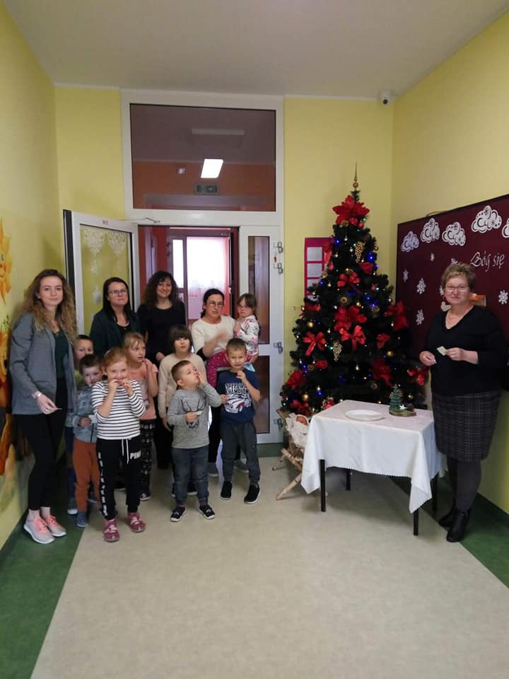Spotkanie opłatkowe w przedszkolu