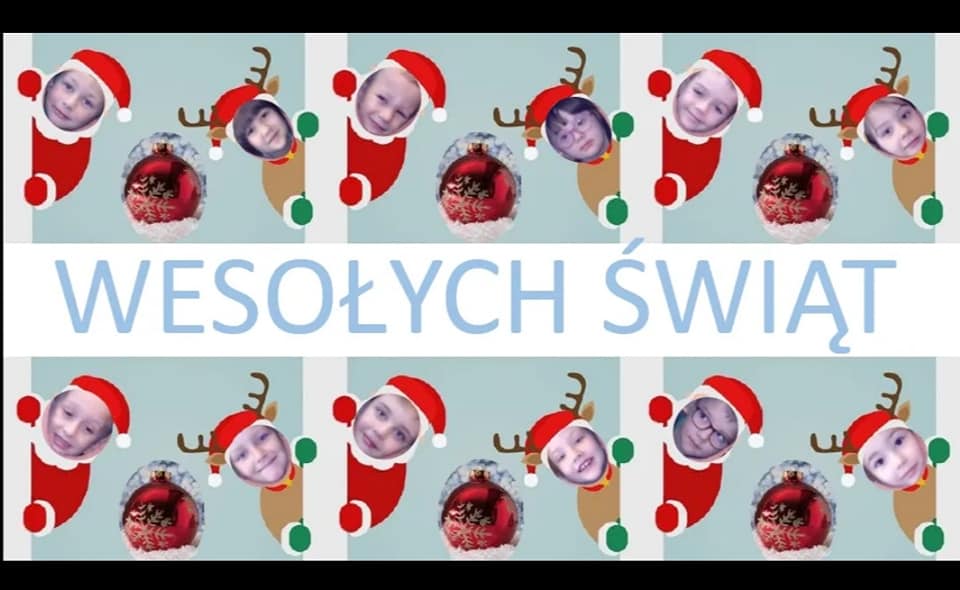 Świąteczne życzenia od przedszkolaków