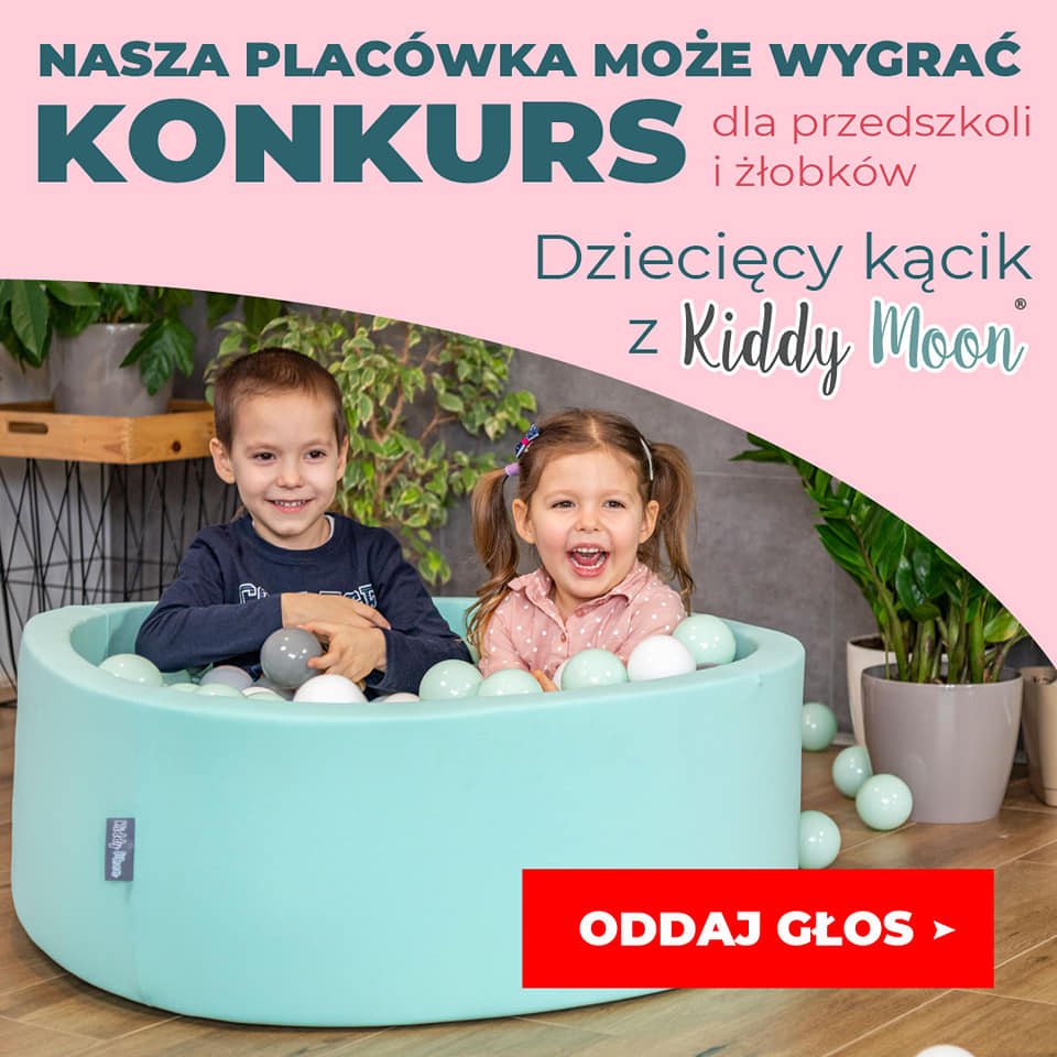 Udział w konkursie „Dziecięcy kącik z KiddyMoon”