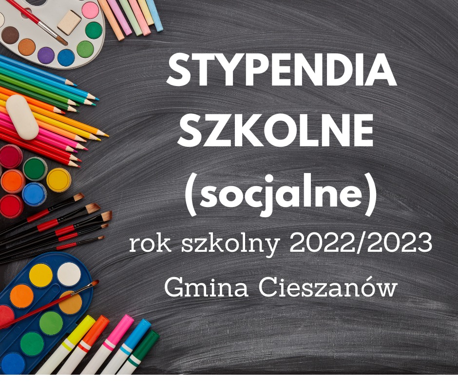 Stypendia szkolne (socjalne)