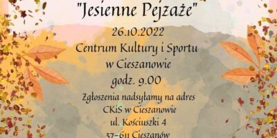 Zaproszenie do udziału w konkursie recytatorskim