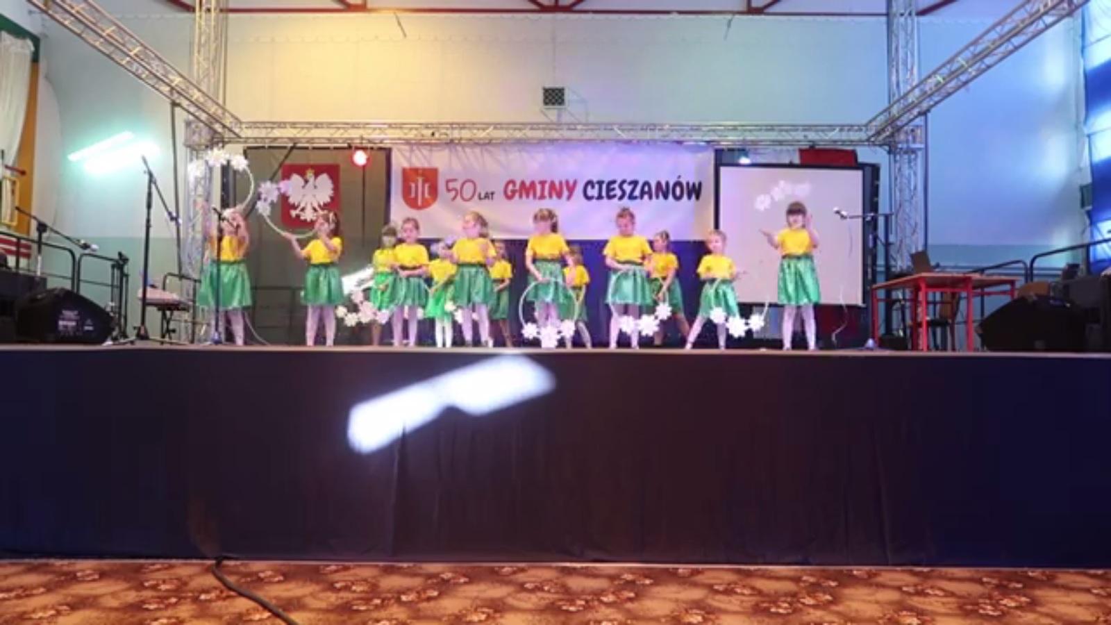 Występ z okazji 50 – lecia gminy Cieszanów