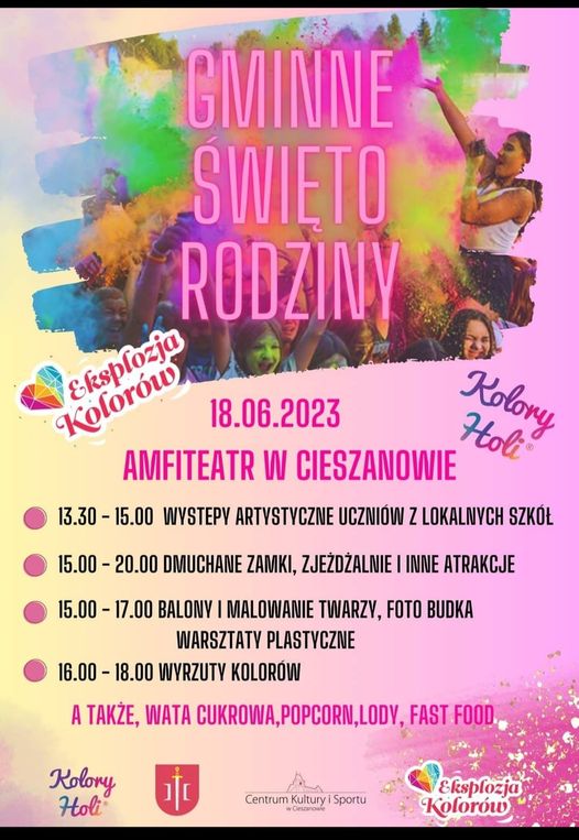 Zaproszenie na Gminne Święto Rodziny