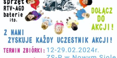 Akcja „Wszystkie dzieci zbierają elektrośmieci”