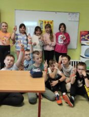 Udział uczniów klas II-IV w projekcie Sieciaki.pl