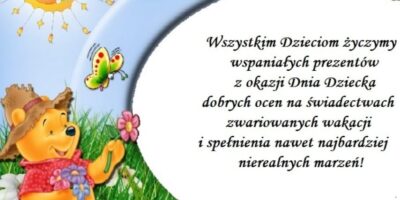 Życzenia na Dzień Dziecka