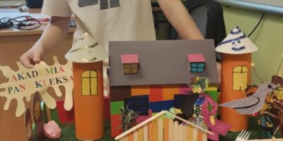 Akademia Pana Kleksa – makieta w wykonaniu uczniów klasy IV