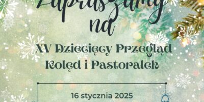 Zapraszamy do udziału!