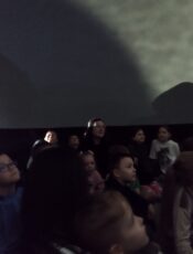 Wizyta mobilnego planetarium w naszej szkole