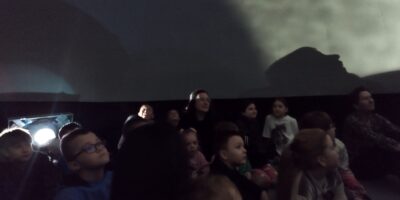 Wizyta mobilnego planetarium w naszej szkole