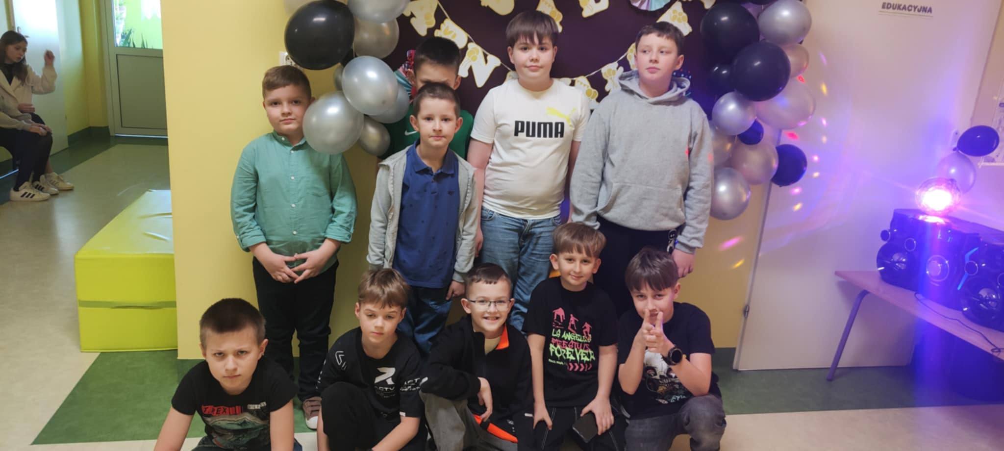 Zabawa karnawałowa w szkole